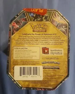 Pokemon Zygarde EX Tin-2016-shiney Kalos Trading Card Game- New Sealed Tin - Image 2