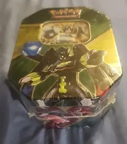 Pokemon Zygarde EX Tin-2016-shiney Kalos Trading Card Game- New Sealed Tin - Image 4