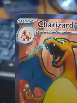 Charizard ex 183/165 Full Art Sv: Scarlet & Violet 151 Holo Pokemon Card - Image 3