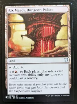 Rix Maadi, Dungeon Palace 269/302 Uncommon The List - Commander 2019 MTG - Image 1