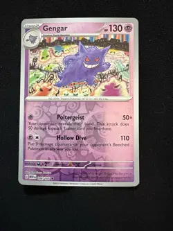 Gengar Reverse Holo SV Scarlet & Violet 151 Card 094/165 NM Condition listing 1 - Image 1