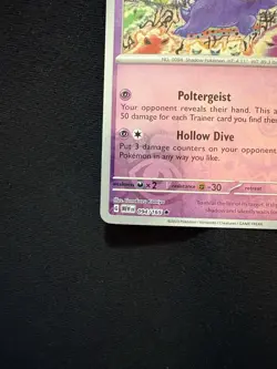 Gengar Reverse Holo SV Scarlet & Violet 151 Card 094/165 NM Condition listing 1 - Image 5