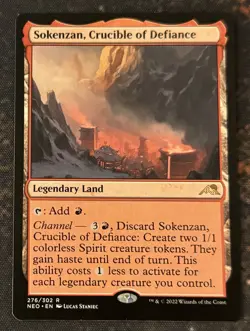 Sokenzan, Crucible of Defiance - Kamigawa: Neon Dynasty 276/302 - MTG - LP - Image 1
