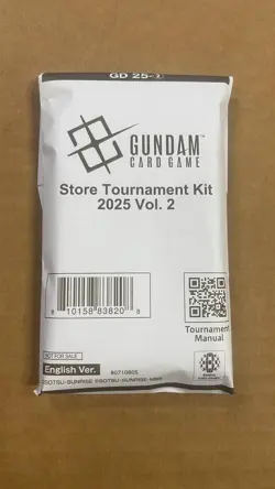 Gundam Card Game Store Tournament Kit 2025 Vol 2 Sealed New - Image 1