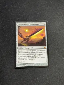 Sword of Feast and Famine Mirrodin Besieged Regular - Image 1