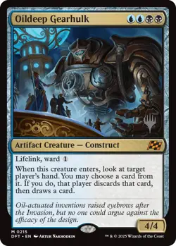 Oildeep Gearhulk (Promo Pack) [Aetherdrift Promos] Near Mint - Image 1