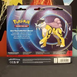 Pokemon Mega Evolution & Phantasmal Flames Blister Pack - Raikou - New Sealed - Image 2