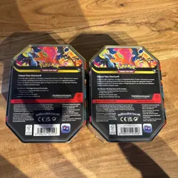 Pokemon TCG Mega Charizard x/Y Ex Tins (Bundle for 2 Tins) New & Sealed 🔥 - Image 2
