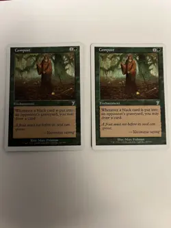 2 X Compost ~ Seventh Edition [ Excellent ] [ Magic MTG ] - Image 1
