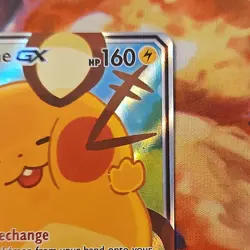 Pokemon Dedenne GX Card 195a/214 Promo Full Art Holo Kanahei English 2020 - Image 4
