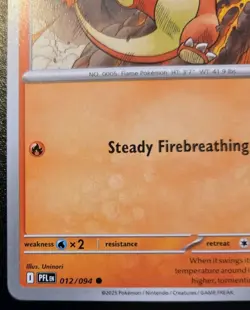 Charmeleon 012/094 Common Phantasmal Flames Pokemon TCG - Image 4