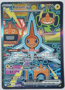 Pokemon TCG- Rotom ex Special Illustration Rare 126/94- Phantasmal Flames - Image 1