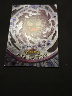Pokemon: Topps (TV Animation)- Gastly 92 (holo) Foil - Image 3