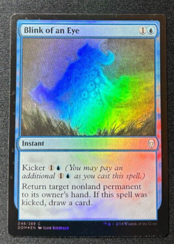 1x FOIL Blink of an Eye - 046/269 C DOM - MTG Magic Never Played x1 - Image 1
