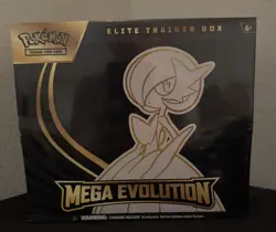 Pokemon TCG Mega Evolution Elite Trainer Box Gardevoir Alakazam English - Image 1