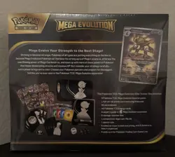 Pokemon TCG Mega Evolution Elite Trainer Box Gardevoir Alakazam English - Image 3