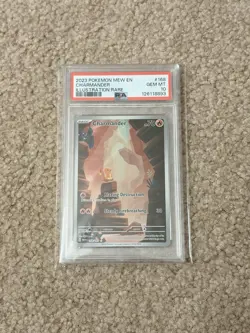 PSA 10 Charmander Pokemon Scarlet & Violet 151 Illustration Rare Holo 168/165 - Image 2