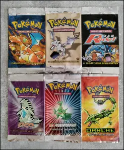 2x SEALED Vintage-Current Pokemon TCG Booster Pack/RANDOM BASE SET-MODERN PACKS! - Image 1