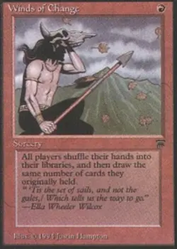 [1x] Winds of Change - Slight Play, English - Legends MTG Magic - Image 1