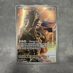Zamazenta 201/182 SV10 Destined Rivals Holo Rare - Pokemon TCG Near Mint - Image 1