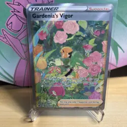 Gardenia's Vigor Gg61/Gg70 Crown Zenith: Galarian Gallery Holo Pokemon TCG NM - Image 1