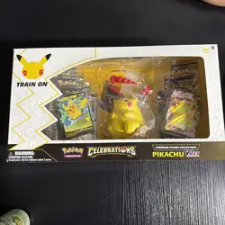 Pokemon TCG Celebrations Premium Figure Collection Pikachu VMAX Box - Sealed 820650809408 - Image 1