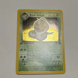 Pokemon Dark Arbok 2/82 Team Rocket 1st Edition Holo Rare 60 HP - Image 2