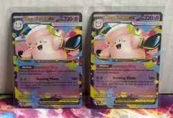 Lot of 2 Mega Clefable EX perfect order 031/088 Nm. Pokemon. - Image 1