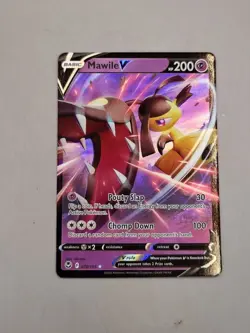 Mawile V 70/195 Ultra Rare Silver Tempest Pokemon TCG Near Mint - Image 2