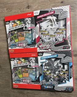 Pokemon Sam's Club Black Bolt & White Flare Bundles (Lot of 2) New & Sealed - Image 1