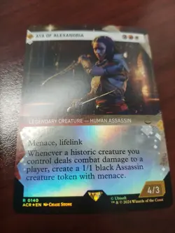 Aya of Alexandria (Showcase) Universes Beyond: Assassin's Creed Foil - Image 1