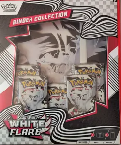 Pokemon TCG Black Bolt & White Flare 2-Pack Bundle (Poster + Binder) NEW Sealed - Image 2