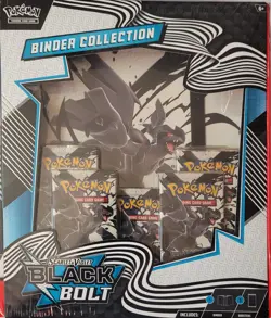 Pokemon TCG Black Bolt & White Flare 2-Pack Bundle (Poster + Binder) NEW Sealed - Image 3