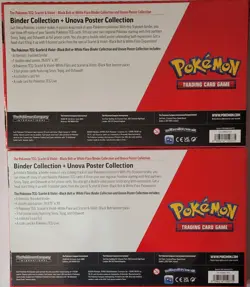 Pokemon TCG Black Bolt & White Flare 2-Pack Bundle (Poster + Binder) NEW Sealed - Image 5