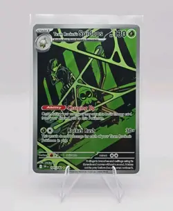 Team Rocket's Spidops 187/182 Sv10: Destined Rivals Illustration Rare Pokemon - Image 2
