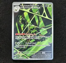 Team Rocket's Spidops 187/182 Sv10: Destined Rivals Illustration Rare Pokemon - Image 4