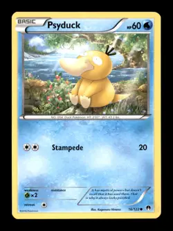 PSYDUCK 16/122 C BREAKPOINT POKEMON LP - Image 1