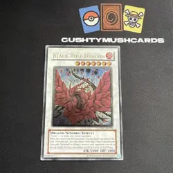 YUGIOH BLACK ROSE DRAGON ULTIMATE RARE CSOC-EN039 - Image 1