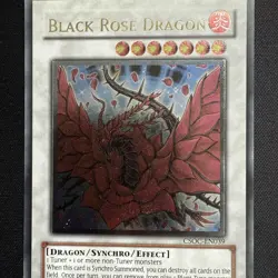YUGIOH BLACK ROSE DRAGON ULTIMATE RARE CSOC-EN039 - Image 4