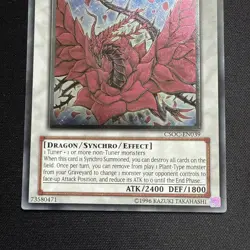 YUGIOH BLACK ROSE DRAGON ULTIMATE RARE CSOC-EN039 - Image 5