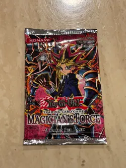 1996 Yu-Gi-Oh Magicians Force 1st Edition Booster Pack - Image 1