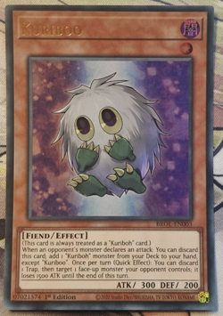 Kuriboo | Ultra Rare | BROL-EN003 | 1st Ed | NM/VLP | YuGiOh! TCG - Image 1