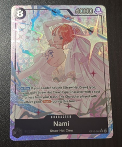 One Piece Eng OP15-086 Nami Alt Art Parallel Adventure on Kamis Island Wedding - Image 1