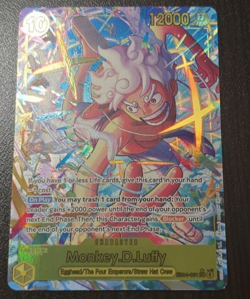 One Piece TCG Monkey D. Luffy EB04-061 SEC Alt Art – OP15 Kami's Island – NM Eng - Image 1