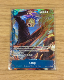 One Piece TCG Sanji OP15-047 Rare Alt Art English Near Mint - Image 1