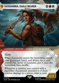 [1x] Kassandra, Eagle Bearer - Showcase Near Mint, English Assassin's Creed MTG - Image 1