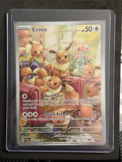 Eevee Twilight Masquerade Illustration Rare Collectible Card 188/167 - Image 1
