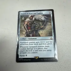 MTG ASSASSIN'S CREED SWORD of FEAST and FAMINE ACR 099 MYTHIC RARE - Image 1
