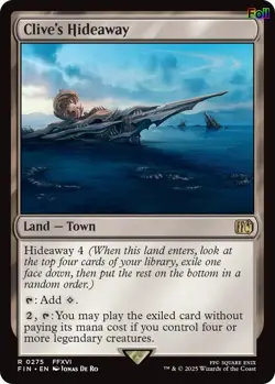 Clive's Hideaway [FIN - 275] Foil NM EN - Image 1