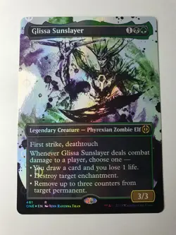 MTG - Glissa Sunslayer Step & Compleat Foil - Phyrexia All will be One #461 - NM - Image 1